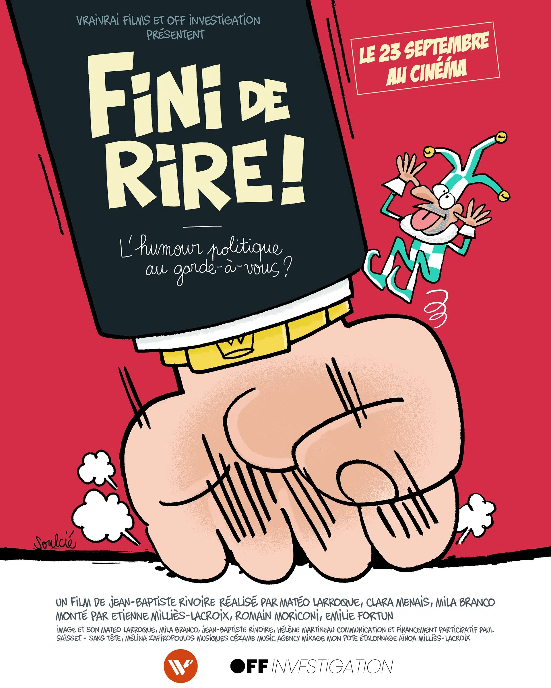 fini_de_rire-affiche-web Affiche du film Fini de Rire ! diffusé à Fougères le 19 septembre 2026 au cinéma Le Club